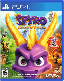 Spyro Reignited Trilogy - Box - Front - Reconstructed (North America) - 1000x1264