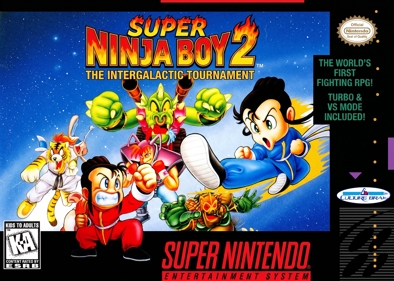 Super Chinese World 2: Uchuuichi Butou Taikai - Fanart - Box - Front (North America) - 2424x1728