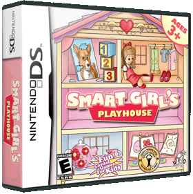 Smart Girl's Playhouse - Box - 3D (North America) - 876x879