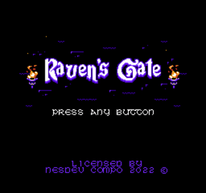 Raven's Gate - Screenshot - Game Title (World) - 256x240