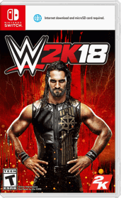 WWE 2K18 - Box - Front - Reconstructed (North America) - 1015x1659