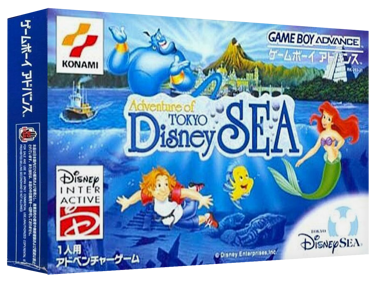 Adventure of Tokyo DisneySea - Box - 3D (Japan) - 1327x989