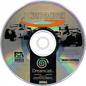 F1 World Grand Prix - Disc (Europe) - 1000x1000