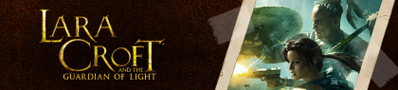 Lara Croft and the Guardian of Light - Banner (World) - 420x95