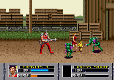 Alien Storm - Screenshot - Gameplay (World) - 640x448