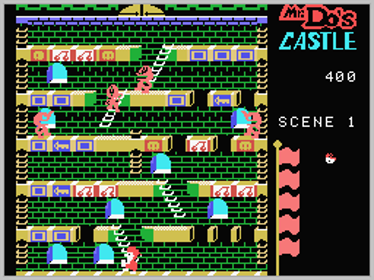 Mr. Do!'s Castle - Screenshot - Gameplay (World) - 256x192