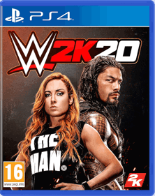 WWE 2K20 - Box - Front - Reconstructed (Europe) - 1000x1264