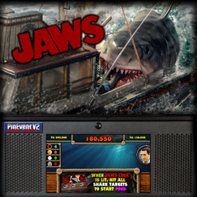 Jaws: Bigger Boat Edition - Arcade - Marquee (World) - 1920x1920