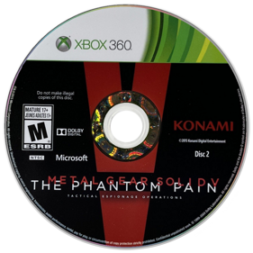 Metal Gear Solid V: The Phantom Pain - Disc (North America) - 900x900