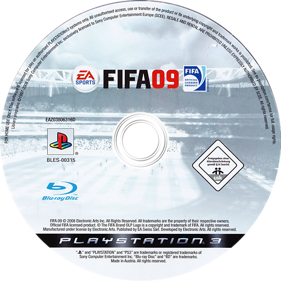 FIFA Soccer 09 - Disc (Germany) - 500x500