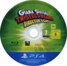 Giana Sisters: Twisted Dreams Director's Cut - Disc (World) - 787x777