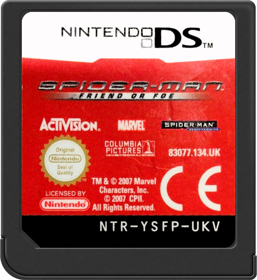 Spider-Man: Friend or Foe - Cart - Front (Europe) - 517x564