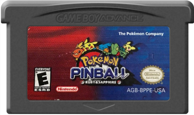 Pokémon Pinball: Ruby & Sapphire - Cart - Front (North America) - 594x351