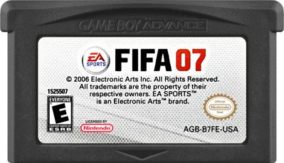 FIFA Soccer 07 - Cart - Front (North America) - 1000x574