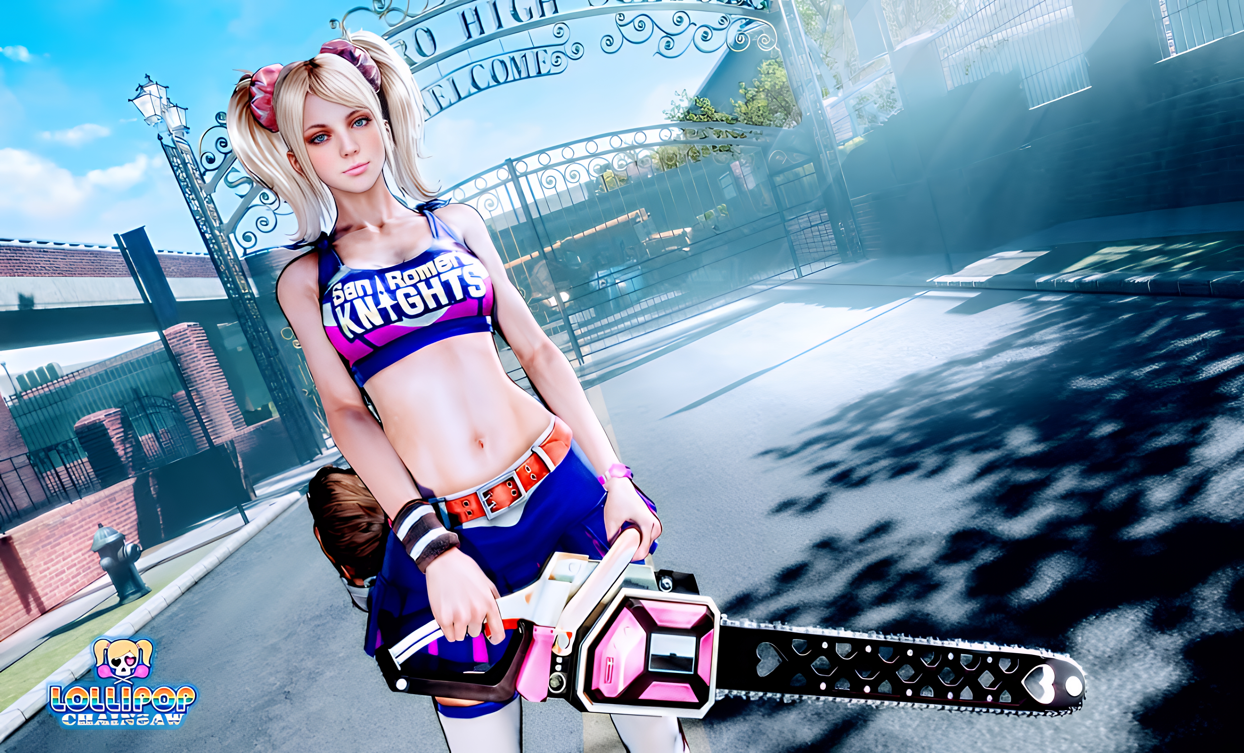 Illustration of LOLLIPOP CHAINSAW RePOP