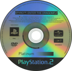 Spyro: Enter the Dragonfly - Disc (Europe) - 786x779
