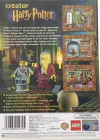 LEGO Creator: Harry Potter - Box - Back (Europe) - 1093x1532