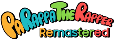 PaRappa the Rapper: Remastered - Clear Logo (North America) - 634x215