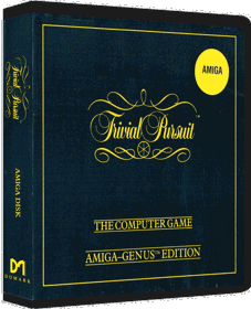 Trivial Pursuit: The Computer Game: Amiga-Genus Edition - Box - 3D (Europe) - 804x992