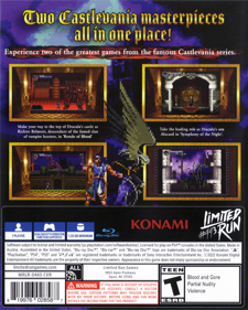 Castlevania Requiem: Symphony of the Night & Rondo of Blood - Box - Back (World) - 700x874