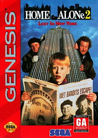 Home Alone 2: Lost in New York - Box - Front (North America) - 680x960