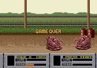 Alien Storm - Screenshot - Game Over (World) - 640x448