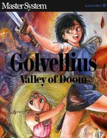 Golvellius: Valley of Doom - Fanart - Box - Front (North America) - 500x646