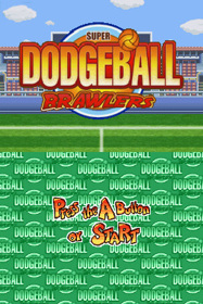 Super Dodgeball Brawlers - Screenshot - Game Title (North America) - 256x384