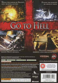 Dante's Inferno - Box - Back (United Kingdom) - 6073x8571