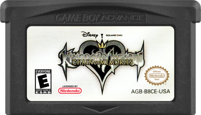 Kingdom Hearts: Chain of Memories - Cart - Front (North America) - 1000x574