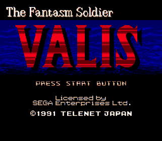 Valis - Screenshot - Game Title (North America) - 256x224
