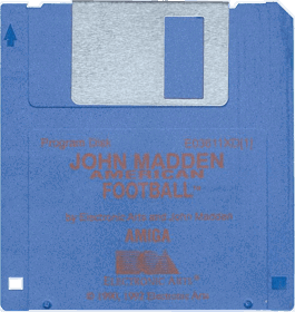 John Madden Football - Disc (Europe) - 527x557