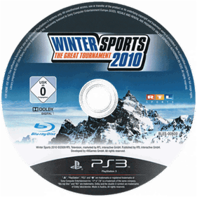 Winter Sports 2010: The Great Tournament - Disc (Germany) - 600x600
