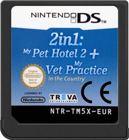 2 in 1: My Pet Hotel 2 + My Vet Practice: In the Country - Cart - Front (Europe) - 517x564