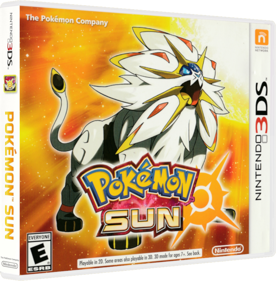 Pokémon Sun - Box - 3D (North America) - 841x856
