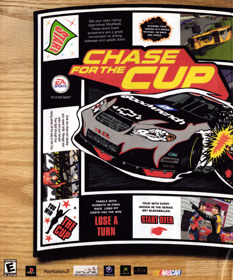 NASCAR 2005: Chase for the Cup - Advertisement Flyer - Front (United States) - 1904x2290
