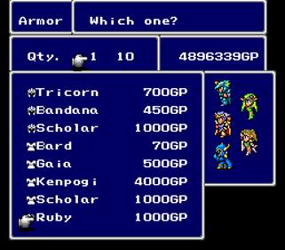 Final Fantasy IV: Playable Golbez Edition - Screenshot - Gameplay (World) - 256x224