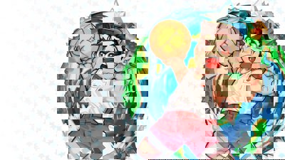 Kunio-Kun no Dodge Ball Da yo Zenin Shuugo! - Banner (World) - 3840x2160