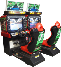 Wangan Midnight Maximum Tune 3DX+ - Arcade - Cabinet (United States) - 1221x1336