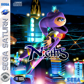 NiGHTS into Dreams... - Fanart - Box - Front (United States) - 709x709