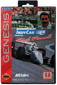 Newman Haas IndyCar featuring Nigel Mansell - Box - Front - Reconstructed (North America) - 830x1230