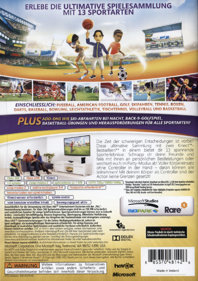 Kinect Sports: Ultimate Collection - Box - Back (Germany) - 600x851
