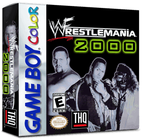 WWF WrestleMania 2000 - Box - 3D (North America) - 1016x998