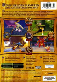 Spyro: A Hero's Tail - Box - Back (Germany) - 558x800