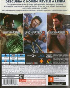 Uncharted: The Nathan Drake Collection - Box - Back (Brazil) - 640x800