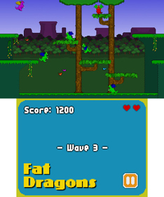 Fat Dragons - Screenshot - Gameplay (World) - 400x480