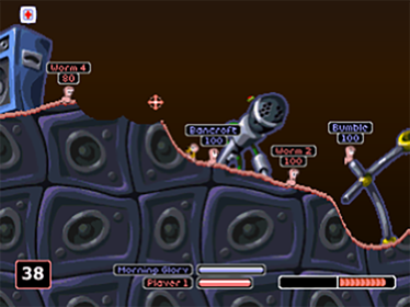 Worms World Party - Screenshot - Gameplay (World) - 640x480