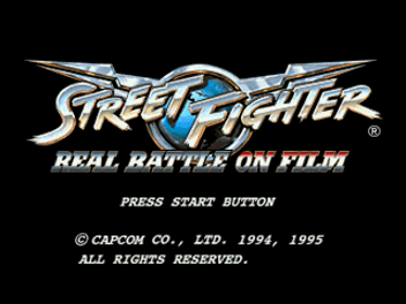Street Fighter: The Movie - Screenshot - Game Title (Japan) - 640x480