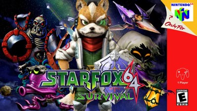 Star Fox 64: Survival - Box - Front (North America) - 1280x720