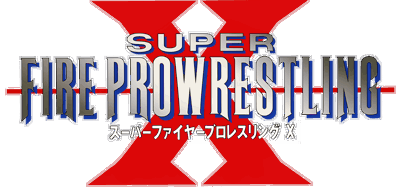 Super Fire Pro Wrestling X - Clear Logo (Japan) - 4500x2106